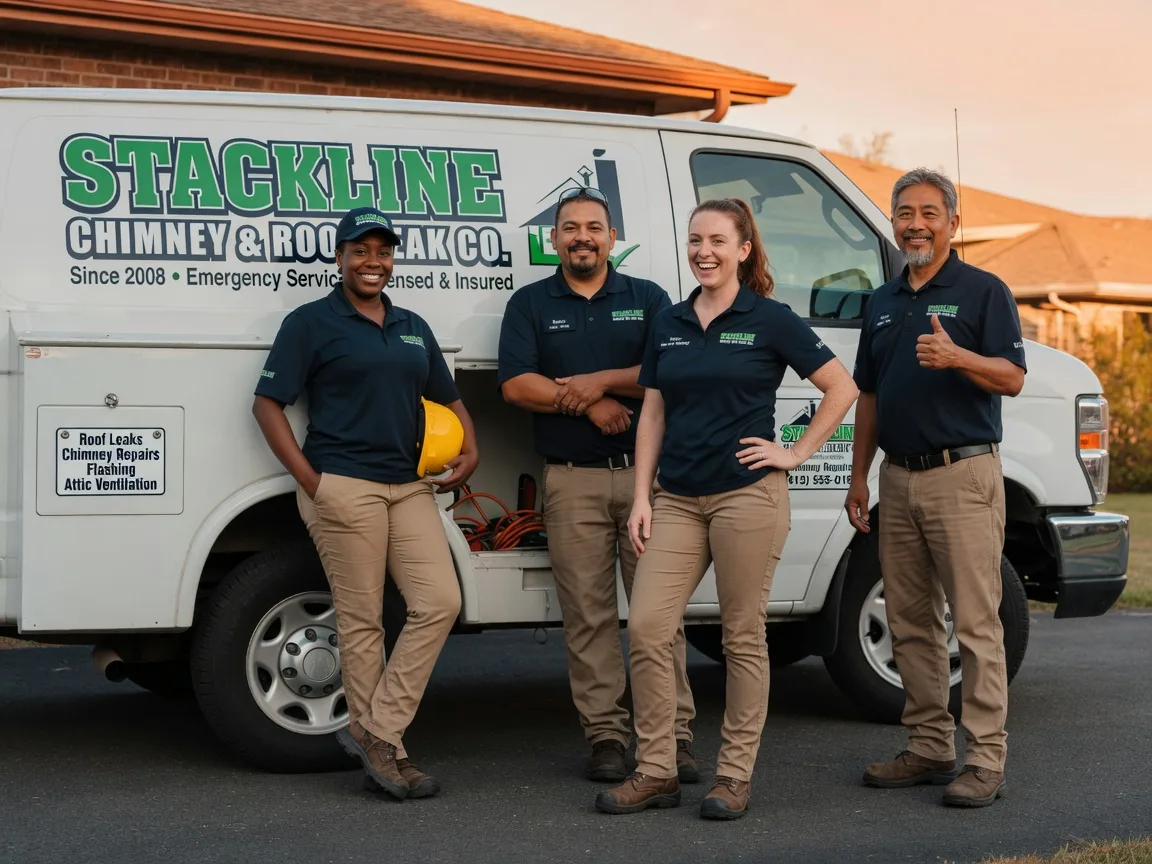 Chimney flashing repair company in Oak Forest, IL